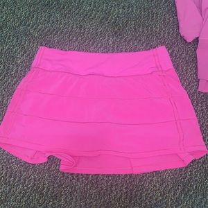 Sonic pink Lululemon skirt